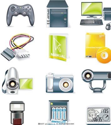 數(shù)碼周邊產(chǎn)品矢量素材EPS 創(chuàng)意設(shè)計(jì)與營銷利器